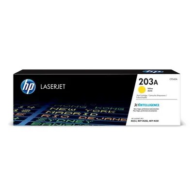 HP CF542A 203A Original LaserJet Toner Cartridge Yellow Žlutá