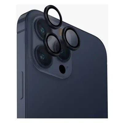 UNIQ OPTIX Aluminium Camera Lens Protector iPhone 15 Pro Max tmavě modrá