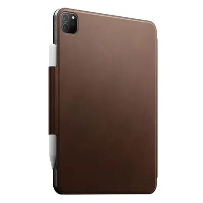 Nomad Leather Folio Plus pouzdro iPad Pro 11" (22/21/20/18), Air 11" (2024), Air 10,9" hnědé