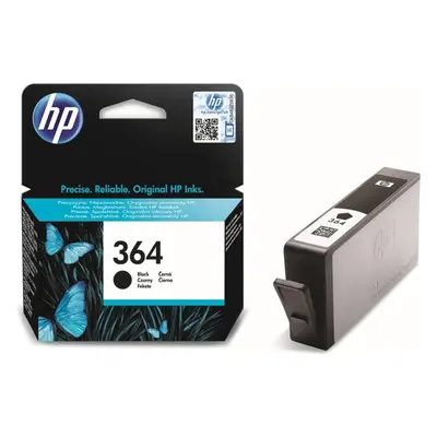 HP 364 Black Ink Cartridge Černá