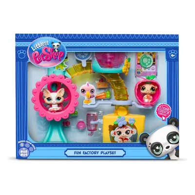 Littlest Pet Shop herní sada Továrna na zábavu