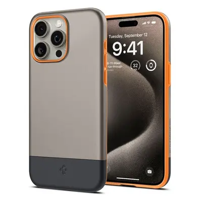 Spigen Style Armor MagFit kryt iPhone 15 Pro zlatý