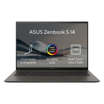 ASUS Zenbook S 14 UX5406SA-OLED093X Šedá