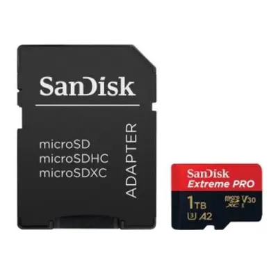 SanDisk microSDXC Extreme Pro UHS-I U3 V30 paměťová karta 1TB SDSQXCD-1T00-GN6MA