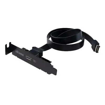 Akasa - USB 3.1 gen 2 Typ C PCI záslepka low profile