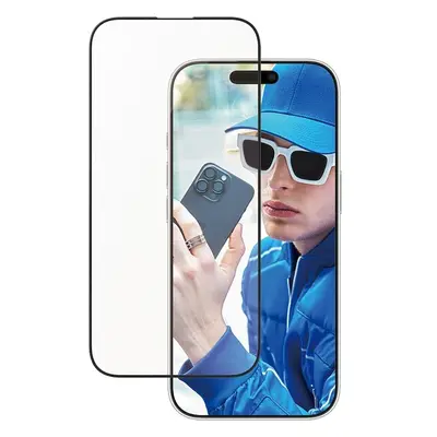 PanzerGlass® Aluminum Ultra-Wide Fit Apple iPhone 16 Pro s instalačním rámečkem