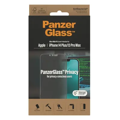 PanzerGlass™ Ultra-Wide Fit Privacy iPhone 14 Plus/13 Pro Max