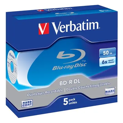 VERBATIM BD-R(5 ks) DualLayer/Jewel/6X/50GB