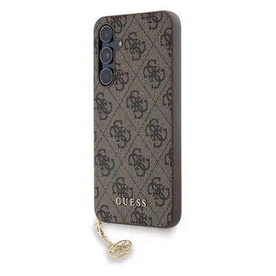 Guess 4G Charm kryt pro Samsung Galaxy A55 5G hnědý