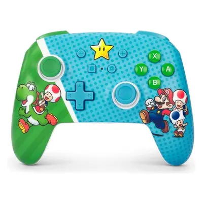 PowerA Enhanced Wireless Controller Super Mario Super Star Friends NSGP0260-01 Multicolor