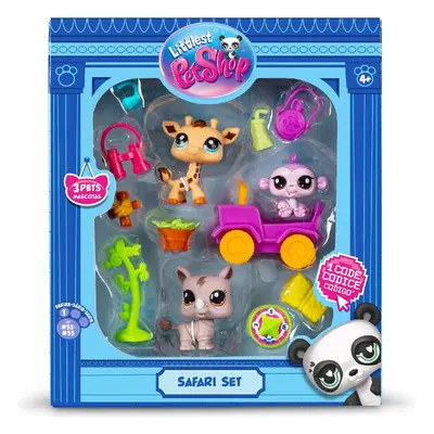 Littlest pet shop zvířátka Safari 3 ks BF00524