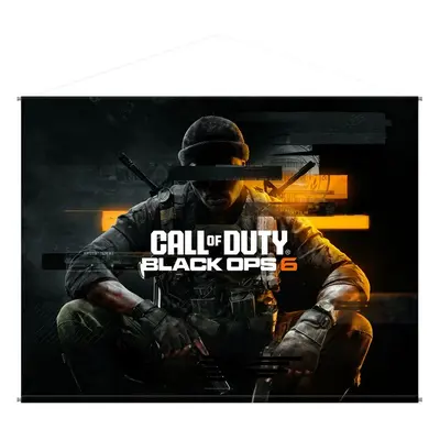 DEVplus Call of Duty: Black Ops 6 Plakát Canvas Key Art Černá