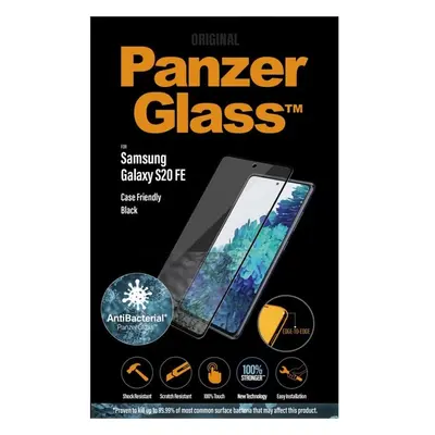 PanzerGlass Edge-to-Edge AntiBacterial Samsung Galaxy S20 FE černé