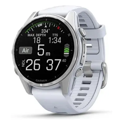 Garmin fenix 8 43mm Silver/Whitestone (010-02903-00) Stříbrná