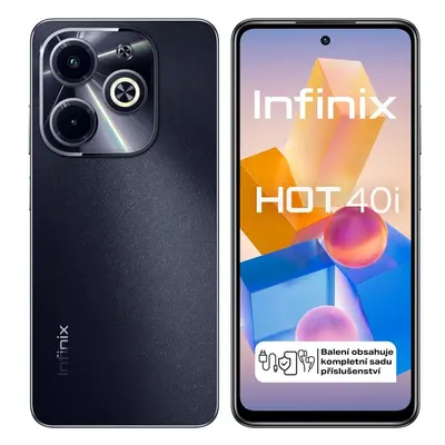 Infinix Hot 40i 8GB/256GB hvězdně černá