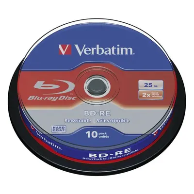 VERBATIM BD-RE SL(10 ks) Blu-Ray/spindle/2x/25GB