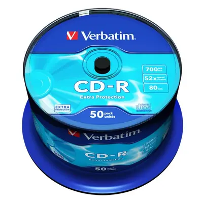 VERBATIM CD-R(50 ks)Spindle/Extra Protection/DL/52x/700MB