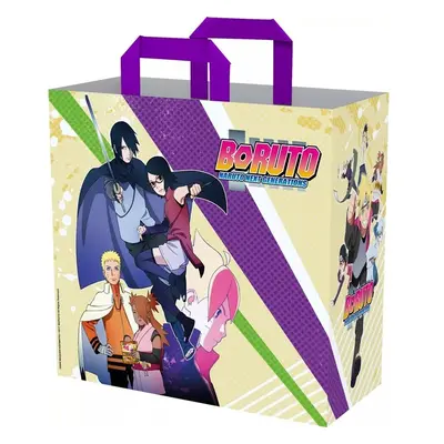 Konix Boruto: Naruto Next Generations Shopping Bag Characters Taška Béžová