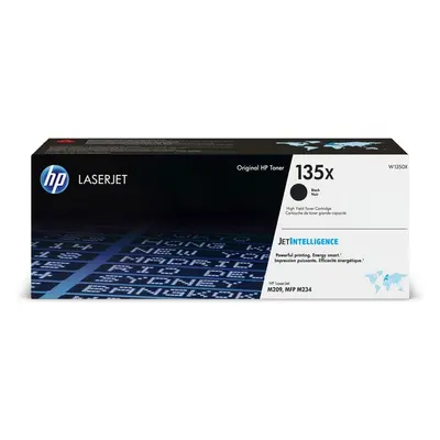 HP 135X Black LaserJet Toner Cartridge Černá