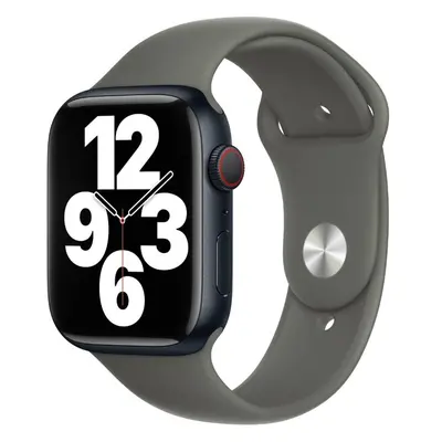 Apple Watch sportovní řemínek 49/45/44/42mm olivový Olivově zelená