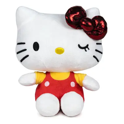 Plyšák Hello Kitty - Anniversary 22 cm červená