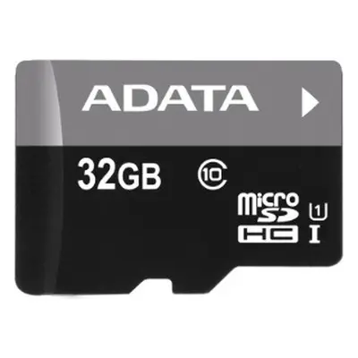 ADATA microSDHC 32GB Class 10 AUSDH32GUICL10-RA1 Černá