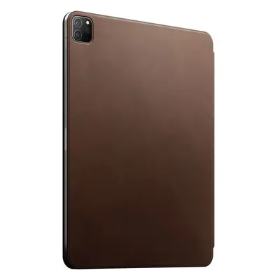 Nomad Leather Folio pouzdro iPad Pro 12.9" (22/21/20/18), Air 13" (2024) hnědé