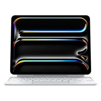 Apple Magic Keyboard (2024) iPad Pro 13" klávesnice US bílá Bílá