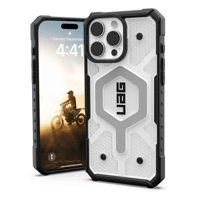 UAG Pathfinder Clear Magsafe kryt iPhone 16 Pro Max bílý