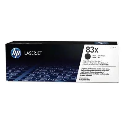 HP LaserJet 83X Black Toner Cartridge Černá