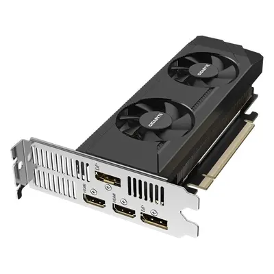 GIGABYTE NVIDIA GeForce RTX 3050 OC Low Profile 6G GV-N3050OC-6GL Černá