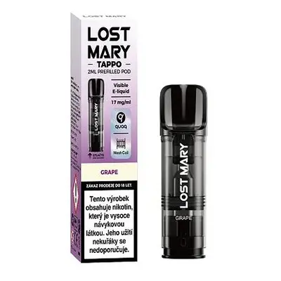 Lost Mary TAPPO předplněná kapsle Grape 1ks (17mg)