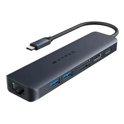 Hyper® EcoSmart™ Gen.2 USB-C 7v1 Hub 100W PD dokovací stanice