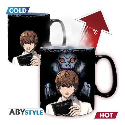 Hrnek Death Note - Kira 460 ml (měnící se motiv)