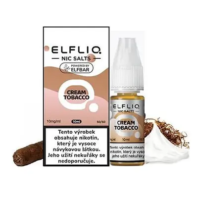 Elfliq Salt Tabák s krémem 10ml (10mg)