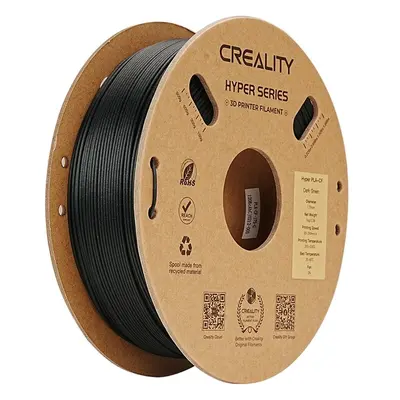 Creality Hyper PLA-CF filament 1,75 mm 1 kg tmavě zelená Tmavě zelená