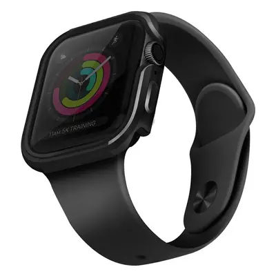 UNIQ Valencia kovové pouzdro Apple Watch (40mm) tmavě šedé