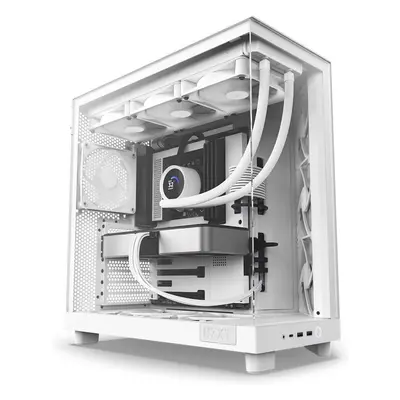 NZXT H6 Flow bílá (CC-H61FW-01) Bílá