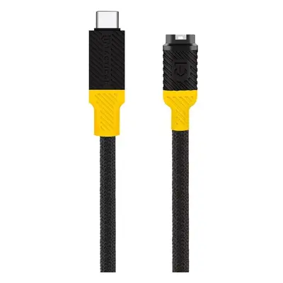 Tactical Recce 3:20 kabel pro Garmin USB-C Black/Yellow