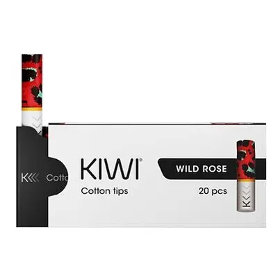 Náhradní filtrové náustky KIWI 20ks Wild Rose Růžová