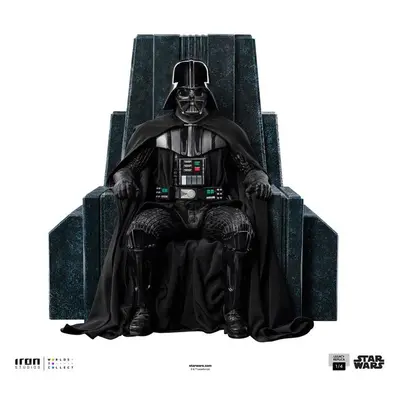 Socha Iron Studios Legacy Replica 1/4 Star Wars - Darth Vader on Throne