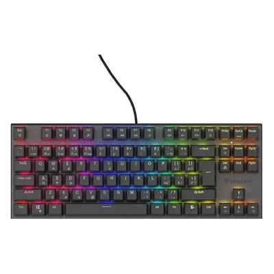 Genesis THOR 303 TKL RGB herní klávesnice černá CZ/SK Silent switch NKG-1880