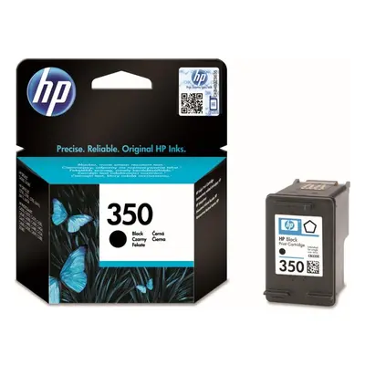 HP 350 Black Ink Cartridge Černá