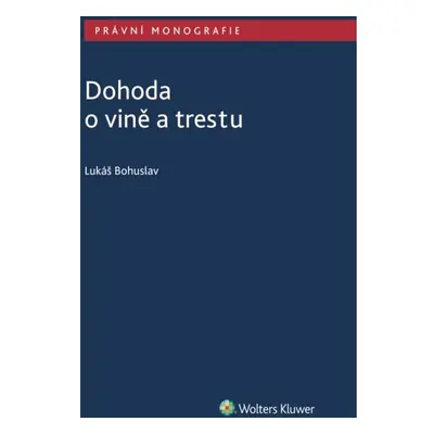 Dohoda o vině a trestu