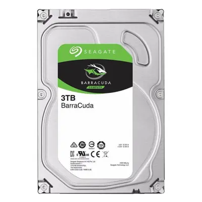 Seagate BarraCuda 3TB, 3,5", SATAIII, 5400rpm, ST3000DM007