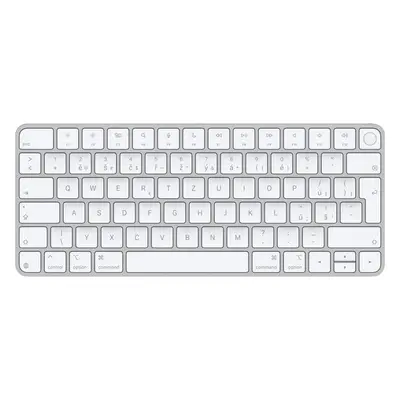 Apple Magic Keyboard s Touch ID česká Stříbrná