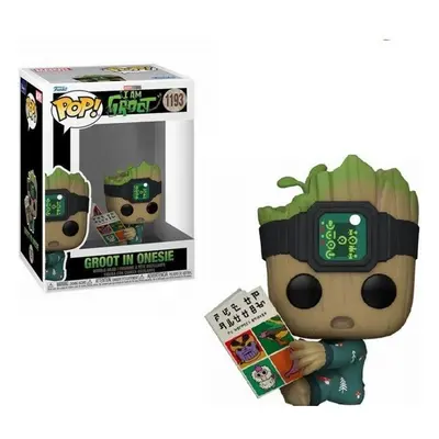 Funko POP! #1193 Marvel: I Am Groot - Groot PJs w/book