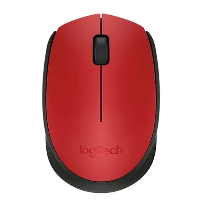 Logitech Wireless Mouse M171 červená