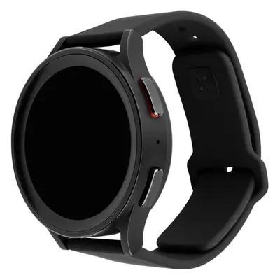 FIXED set silikonových řemínků s Quick Release 20mm pro smartwatch černý