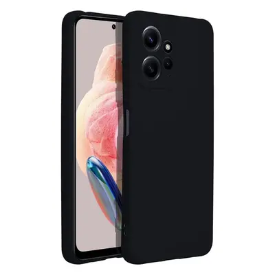 Smarty Silikonový kryt Xiaomi Redmi Note 12 4G černý